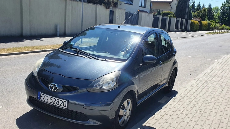 Toyota Aygo cena 13200 przebieg: 97445, rok produkcji 2009 z Suchowola małe 16